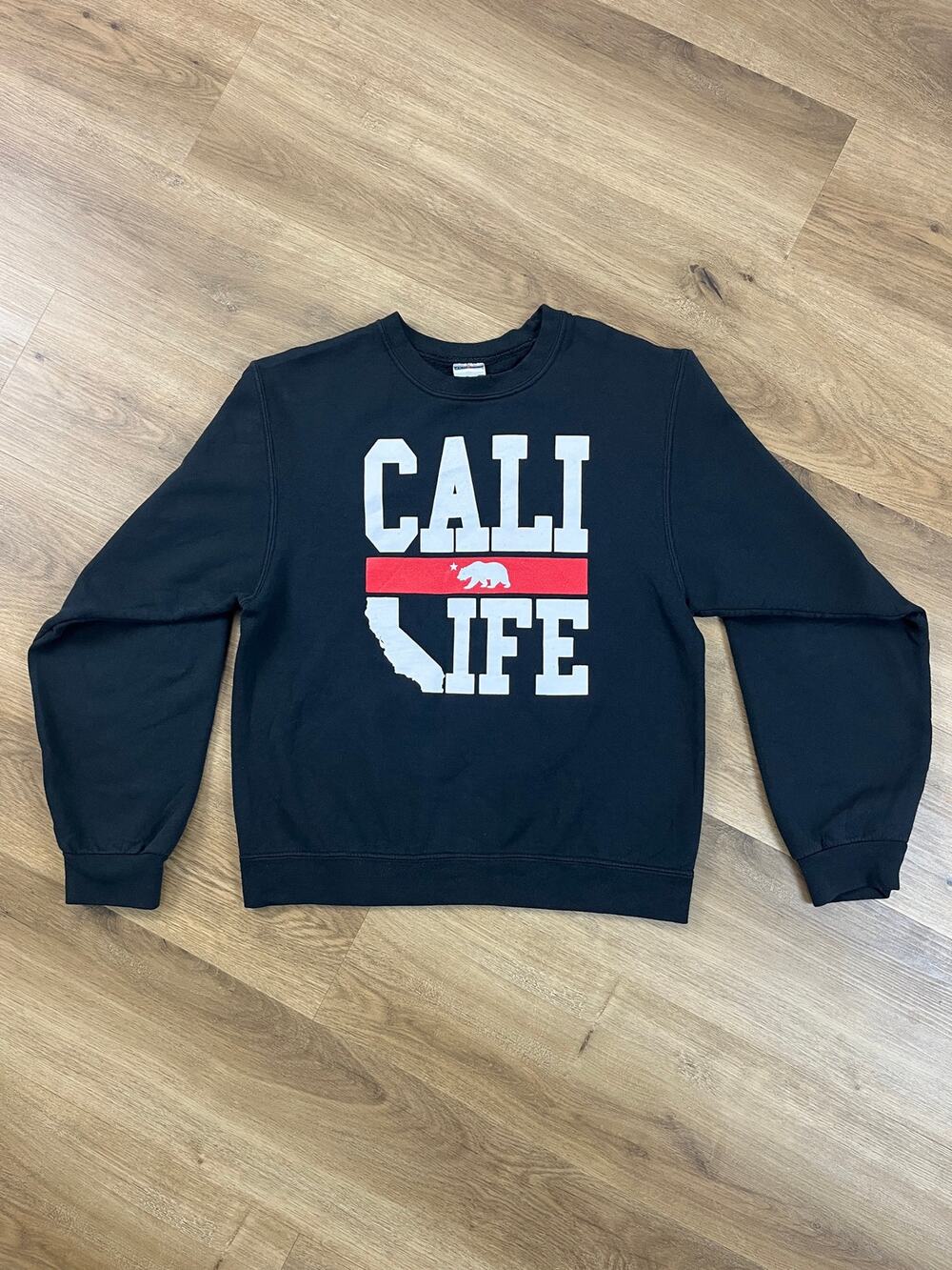 Vintage Cali Life California Bear Crewneck Sweatshirt S